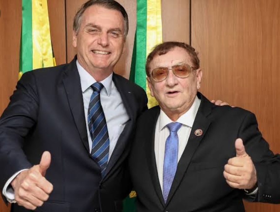 Jair Bolsonaro e Mão Santa são aliados desde 2018
